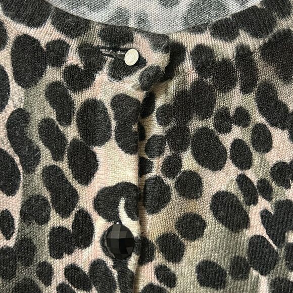 Grace Woman Leopard Print Short Dolman Sleeve Cardigan/Top(Size 14/16) - Picture 7 of 8